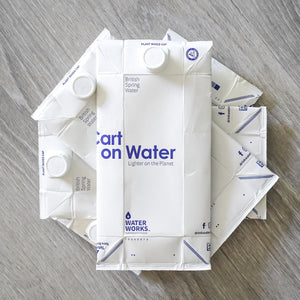 Carton Water 1Ltr x 12 (£1.67 each) FREE Delivery