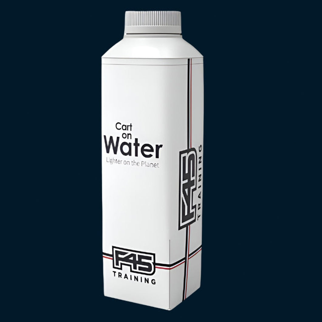 F45 Branded Carton Water 500ML x 96 (58p/unit ex-vat) FREE Delivery